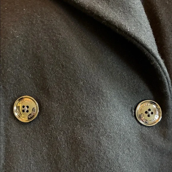 Michael Kors Black wool coat. Size 8 - Picture 5 of 12